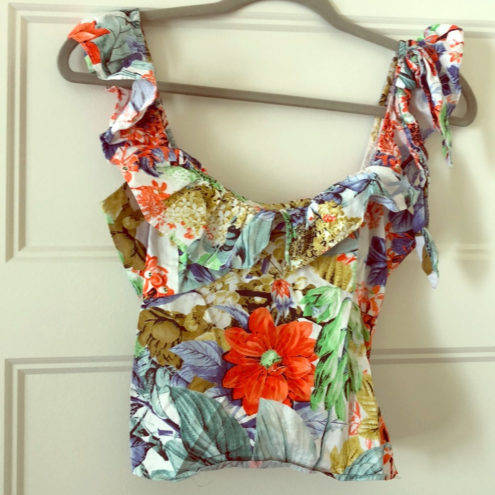 Zara basics summer top